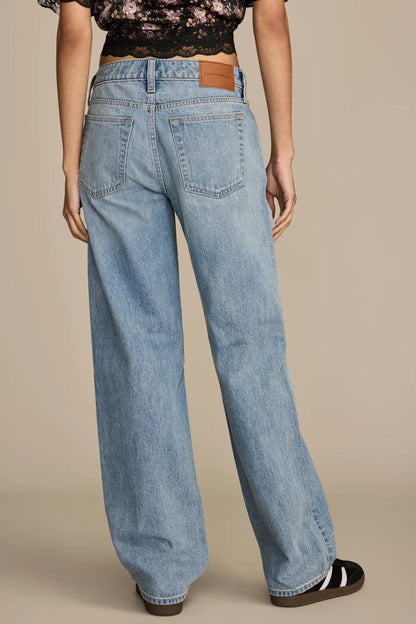 WOMENS LUCKY BRAND THE BAGGY ANKLE LENGTH - TOP NOTCH WASH