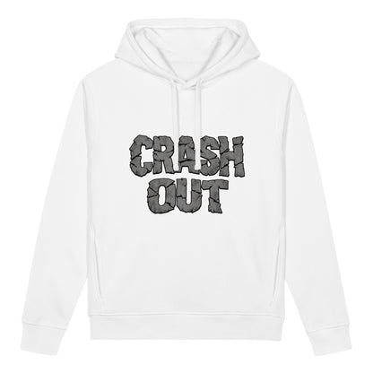 CRASH OUT Women's Organic Cotton Blend Side Pocket Hoodie Sweatshirt